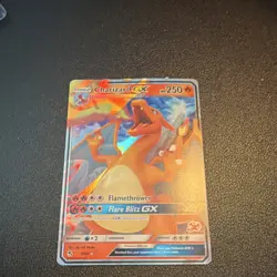 Pokemon Charizard GX Ultra Rare 9/68 Hidden Fates 250 HP Holo Card - Image 1
