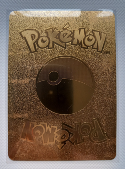 Charizard V HP522 New Gold Metal Pokemon Card Collectable Gift Display - Image 2