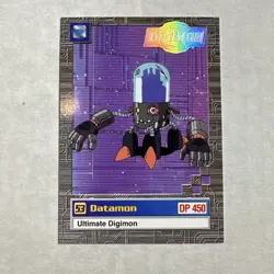 2000 #53 Datamon 15 /32 Ultimate Digimon CCG Card DP450 Vengeful digital monster - Image 1