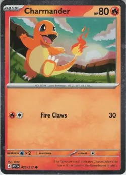 Charmander - (Cosmos Holo) Common Miscellaneous Cards & Products 020/217 NM Holo - Image 1