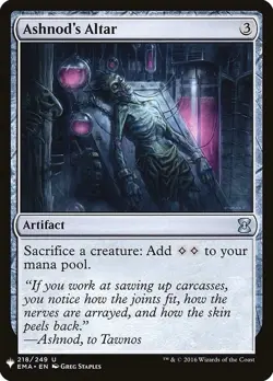 Ashnod's Altar U The List Reprints 218 LP MTG - Image 1