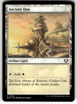 ANCIENT DEN #148 MTG COMMANDER: EDGE OF ETERNITIES COMMON - Image 1