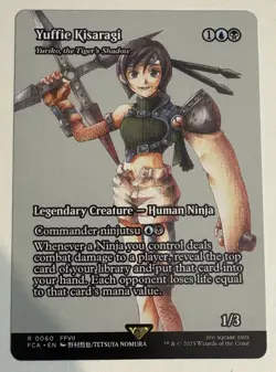 Yuffie Kisaragi - Yuriko, the Tiger s Shadow Showcase Final Fantasy NM MTG Reg - Image 1