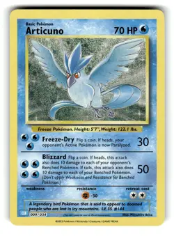 Articuno Trading Card Game Classic 009/034 - Pokemon TCG - Image 1