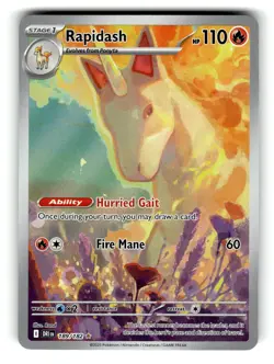 Rapidash SV10: Destined Rivals 189/182 - Pokemon TCG - Image 1