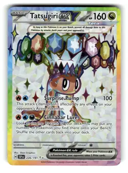 Tatsugiri ex SV08: Surging Sparks 226/191 - Pokemon TCG - Image 1