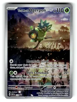 Teal Mask Ogerpon SV: Scarlet & Violet Promo Cards 123 - Pokemon TCG - Image 1