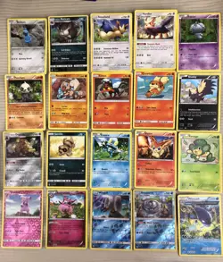 Lot 100 Pokemon Cards Reverse Holos Basic Nice Lot 1 - Image 1