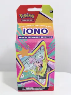 Pokemon Iono Tournament Collection Box Scarlet & Violet Factory Sealed - Image 1