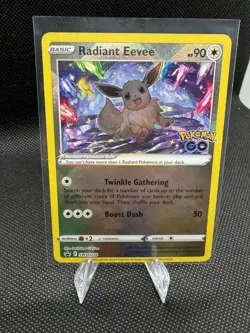 Pokemon Go Radiant Eevee Black Star Promo SWSH230 - Image 2