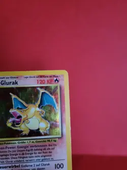 Pokemon Karte/card - Charizard Glurak 4/102 - Base Set Holo - VG-Excellent - Image 3