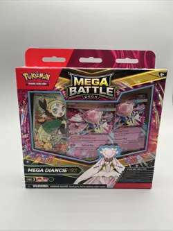 Pokemon TCG Mega Battle Deck Mega Diancie EX Meloetta - Image 1