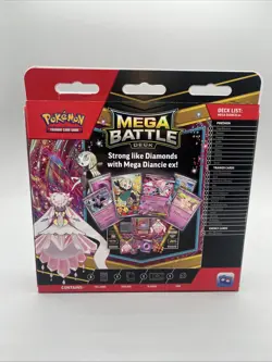 Pokemon TCG Mega Battle Deck Mega Diancie EX Meloetta - Image 2