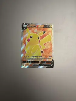 Pokemon TCG - Pikachu V - 157/172 Full Art - Brilliant Stars - Ultra Rare - NM/M - Image 1