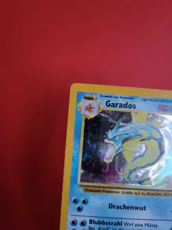 Pokemon Karte/card - Garados Gyarados 6/102 - Base Set - Very Good-Excellent - Image 2
