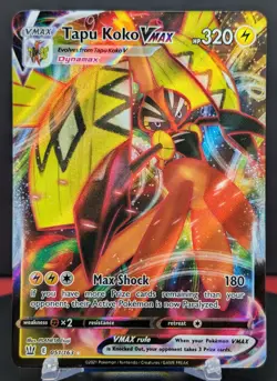 Pokemon Tapu Koko VMAX #051/163 English Battle Styles Ultra Rare - Image 1