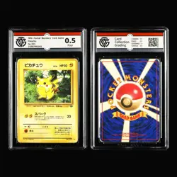 CCG 0.5/6 1996 Pokemon JPN Pikachu&Lt.Surge's Pikachu 4PCS - Image 5