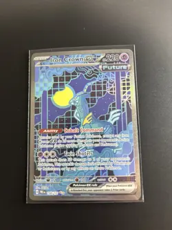 Pokemon Iron Crown ex 158/131 Prismatic Evolutions Special Illustration Rare Ho… - Image 1