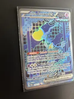 Pokemon Iron Crown ex 158/131 Prismatic Evolutions Special Illustration Rare Ho… - Image 2