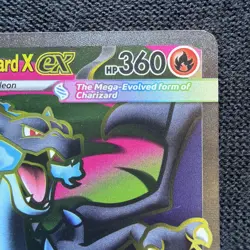 Pokemon TCG Mega Charizard X EX 109/094 Full Art Ultra Rare Phantasmal Flames - Image 3