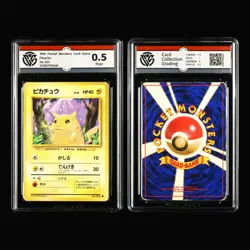 CCG 0.5/2/7 1996 Pokemon JPN Surfing Pikachu&Lt.Surge's Pikachu&Pikachu 4PCS - Image 4