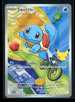 Squirtle 2026 Pokemon Mega Evolution Promo #039 Black Star Promo Holo - Image 1