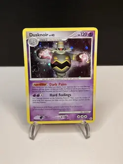 Pokemon TCG Dusknoir Holo Rare 2/130 Diamond & Pearl NM - Image 1