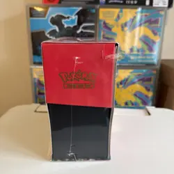 Pokemon TCG Scarlet and Violet Base Red Elite Trainer Box ETB Koraidon rip - Image 4