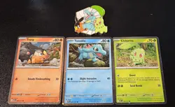 Pokemon - Ascended Heroes - First Partner Promo Set & Pin - Image 1