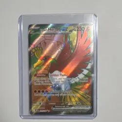 Pokemon Ethan's Ho-Oh EX Sv10 Destined Rivals Ultra Rare Holo 209/182 230 HP - Image 1