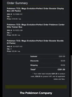 IN HAND Perfect Order Pokemon Center Bundle: 1x Booster Box, 2x Bundles, 2x ETB - Image 1