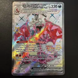Pokemon TCG - Charizard EX 074 SV Promo - Holo Black Star Promo - NM - Image 3