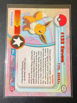 Topps Pokemon Series 3 Eevee, Vaporeon, Jolteon, Flareon - Holo Foil Set - Image 3