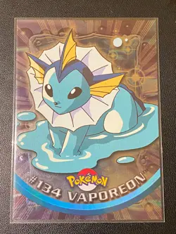 Topps Pokemon Series 3 Eevee, Vaporeon, Jolteon, Flareon - Holo Foil Set - Image 4