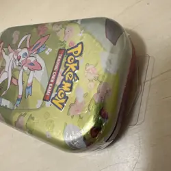 Pokemon TCG Scarlet & Violet Prismatic Evolutions Mini Tin Sealed Sylveon New - Image 4