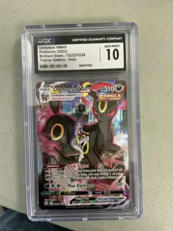 2022 Pokemon Brilliant Stars Umbreon Vmax CGC 10 - Image 1