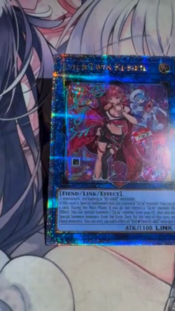 YuGiOh Asian Eng SLF1-AE086 Evil Twin Ki-siki Alternative Uncensored Art QCSE - Image 2