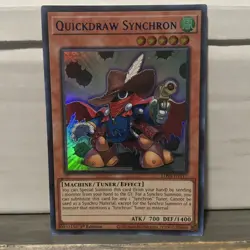 1ST EDITION (BLUE) QUICKDRAW SYNCHRON 2020 LDS3-EN117 YUGIOH CARD (LP/MP) - Image 1