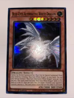 Yugioh! Blue-Eyes Alternative White Dragon - RA02-EN010 - Super Rare - 1st Editi - Image 1
