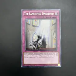 The Sanctified Darklord FLOD-EN075 1st Edition - Yu-Gi-Oh TCG - Image 1
