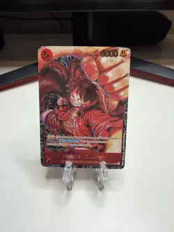 One Piece TCG Card Monkey D.Luffy ST01-012 OP05 1st Anniversary English - Image 1