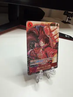 One Piece TCG Card Monkey D.Luffy ST01-012 OP05 1st Anniversary English - Image 2
