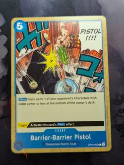 Barrier-Barrier Pistol OP10-060 C Royal Blood ONE PIECE Card English - Image 1