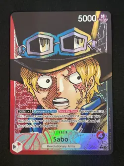 One Piece TCG SABO OP05-001 L - ENG ENGLISH - Image 1