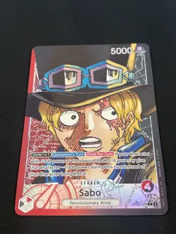 One Piece TCG SABO OP05-001 L - ENG ENGLISH - Image 3