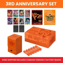One Piece TCG 3rd Anniversary Set English Factory Sealed Premium Box - SHIP 48H - Image 1