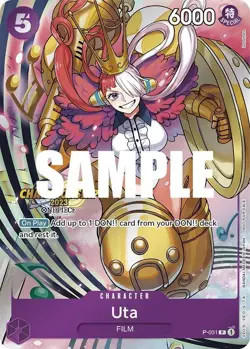 ***FOIL Uta (CS 2023 Event Pack) (OP-PR)*** One Piece Kid Icarus - Image 1