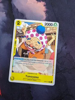 Tonoyasu OP04-109 C One Piece Card TCG English - Image 1