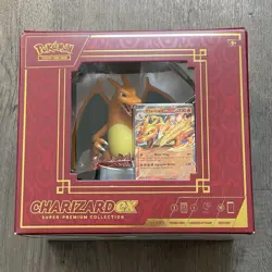 Pokemon Scarlet & Violet Charizard ex Super Premium Collection Brand New!! - Image 1