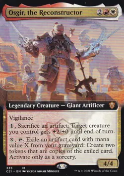 Osgir, the Reconstructor (Extended Art) - M - Commander 2021 - 335 - MP - Image 1